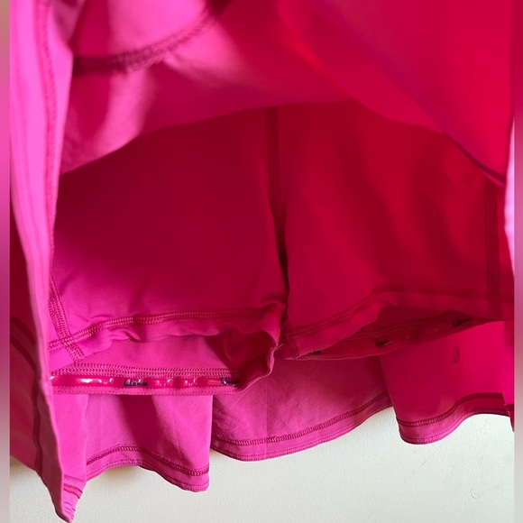 Lululemon pace rival Hot Pink Tennis Skort Size 6 - Picture 3 of 12